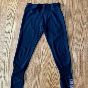 Justice leggings with mesh